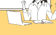 학부모 상담 일러스트